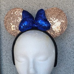 Disney Minnie Mouse Rose Gold sequins headband